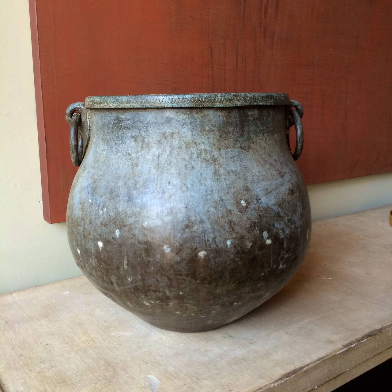 Japanese Meiji Bronze Vessel