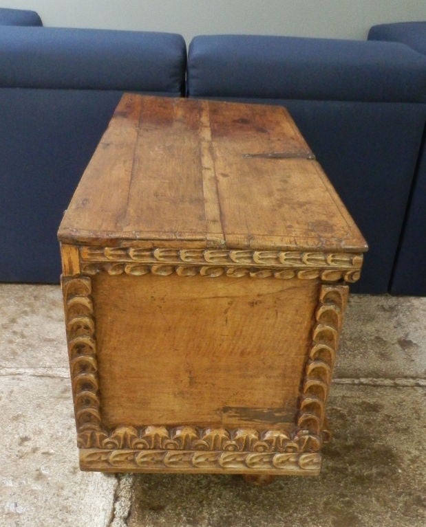 18th C. Spanish Colonial Trunk 1