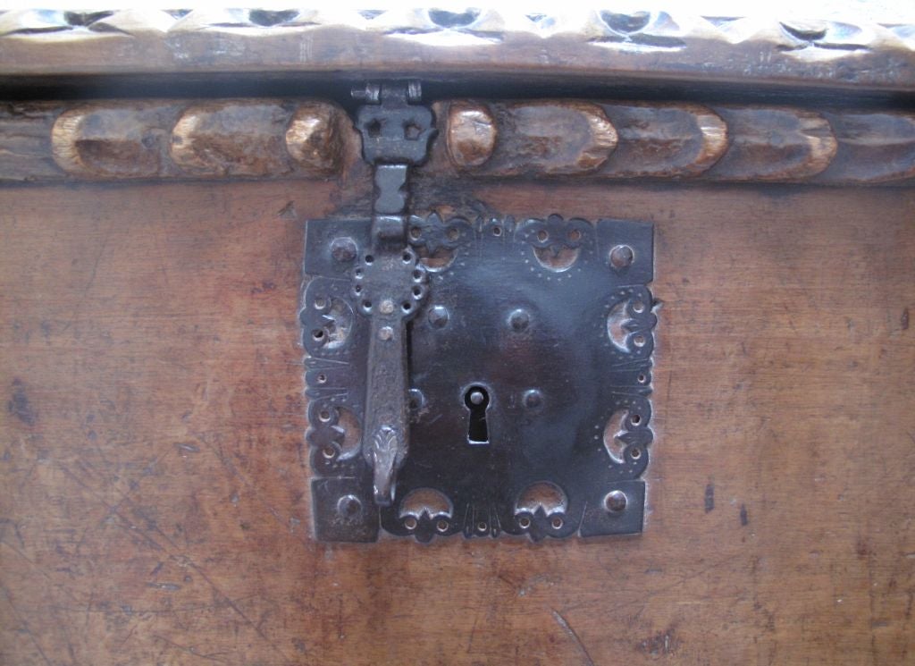 18th Century and Earlier 18th Century Spanish Colonial Sabino Trunk