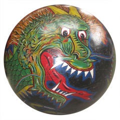 Retro Rolling Art "Dragon" Sphere