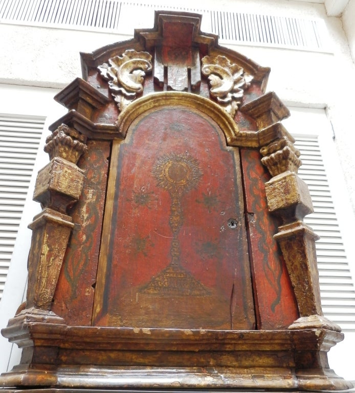 18th Century and Earlier 18th Century Spanish Colonial Niche/Tabernacle For Sale