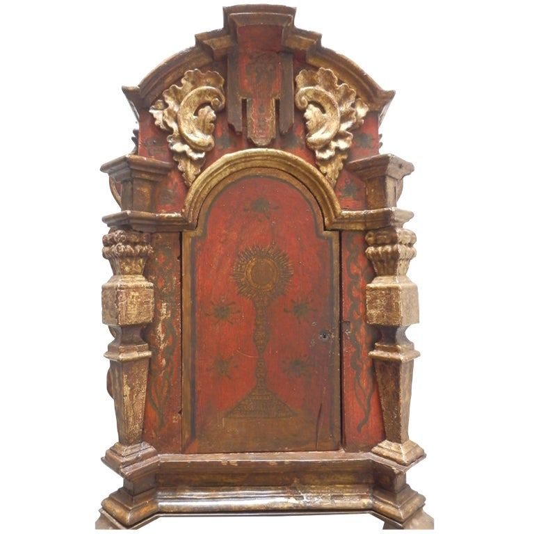 18th Century Spanish Colonial Niche/Tabernacle For Sale