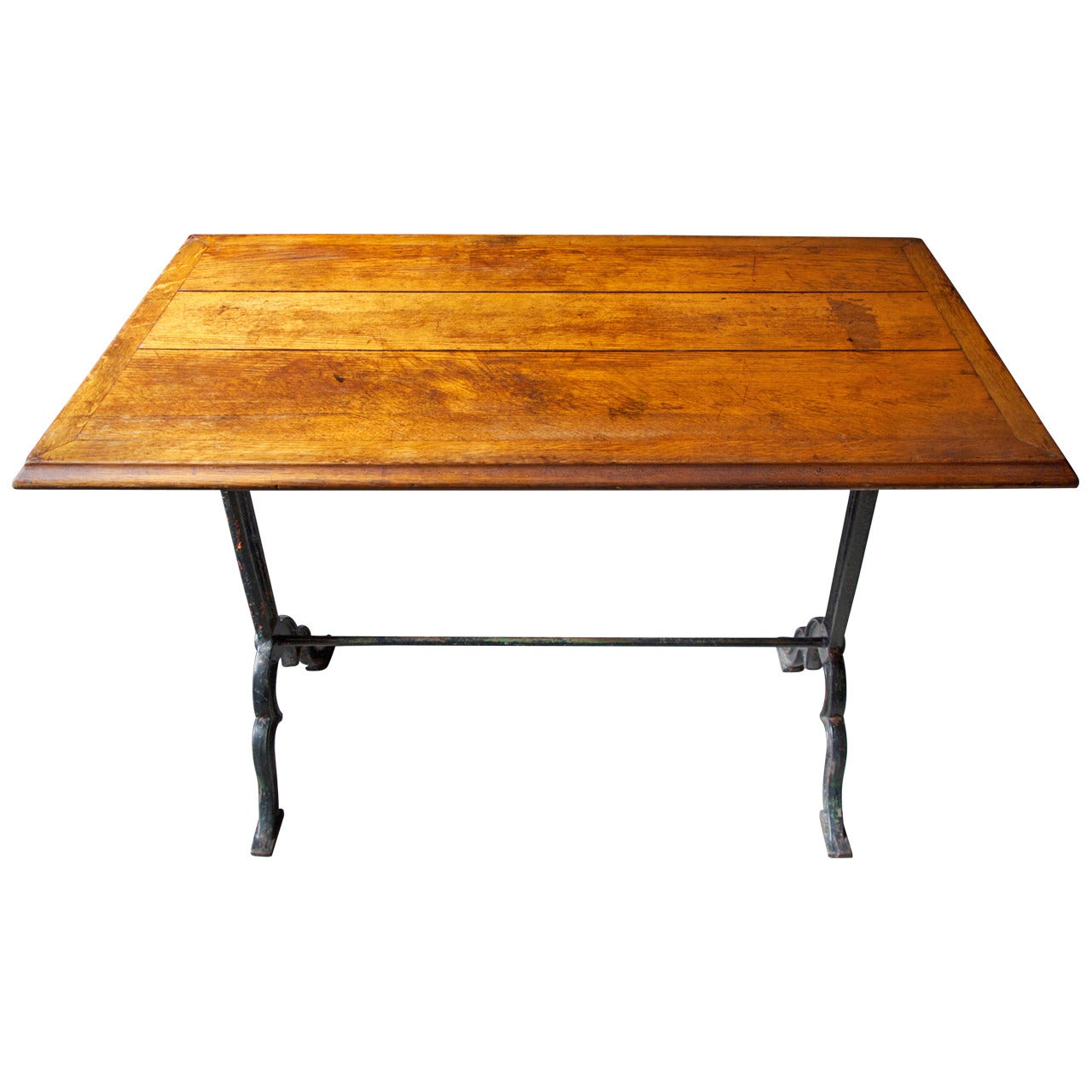French Oak Top Bistro Table