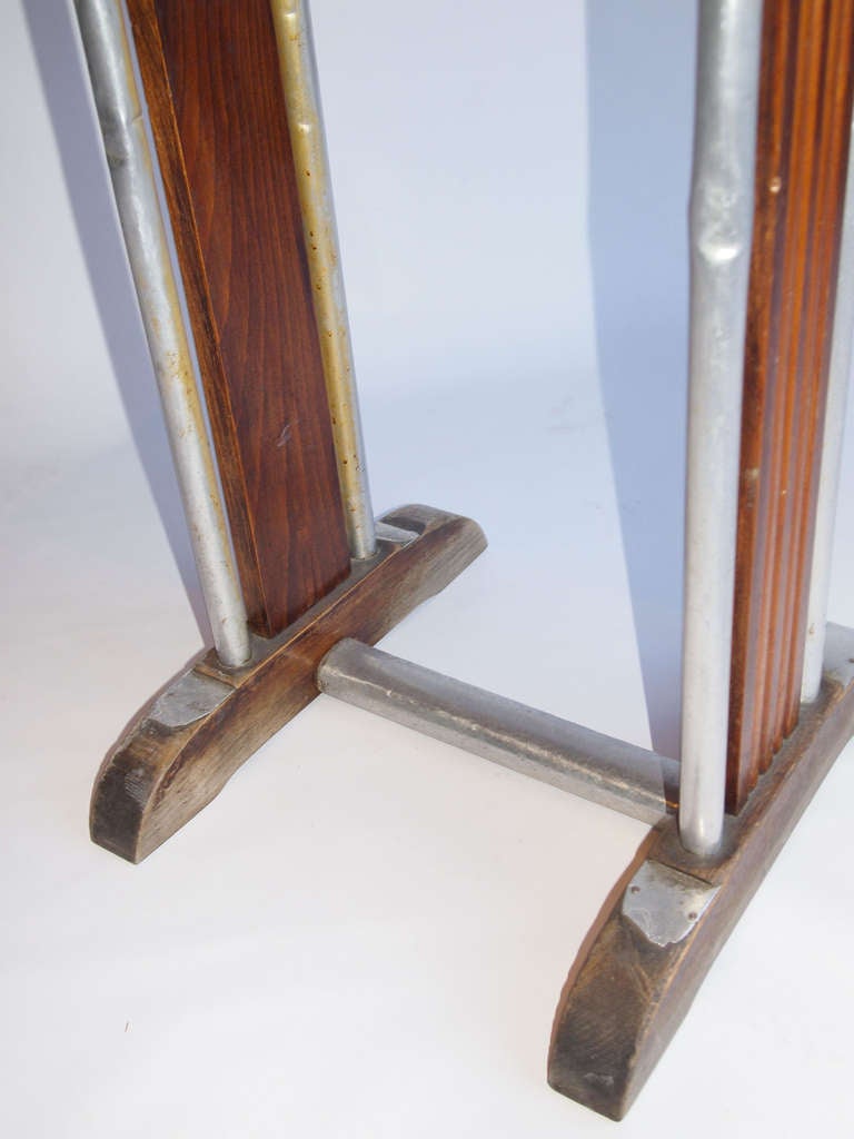 Pair of French Marble Bistro Tables 2