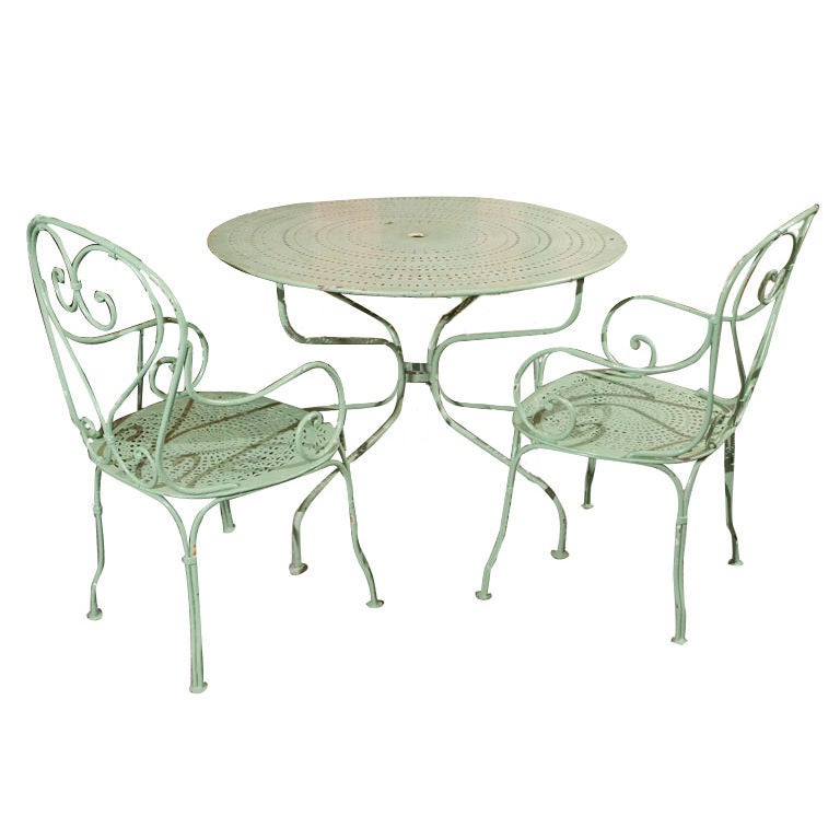 French Garden Furniture Set