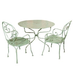 French Garden Furniture Set