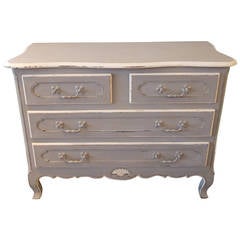 Louis XV Style Painted Chest of Drawers