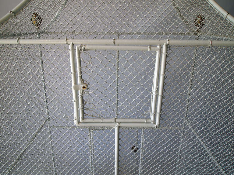 Metal French Large Architectural Birdcage