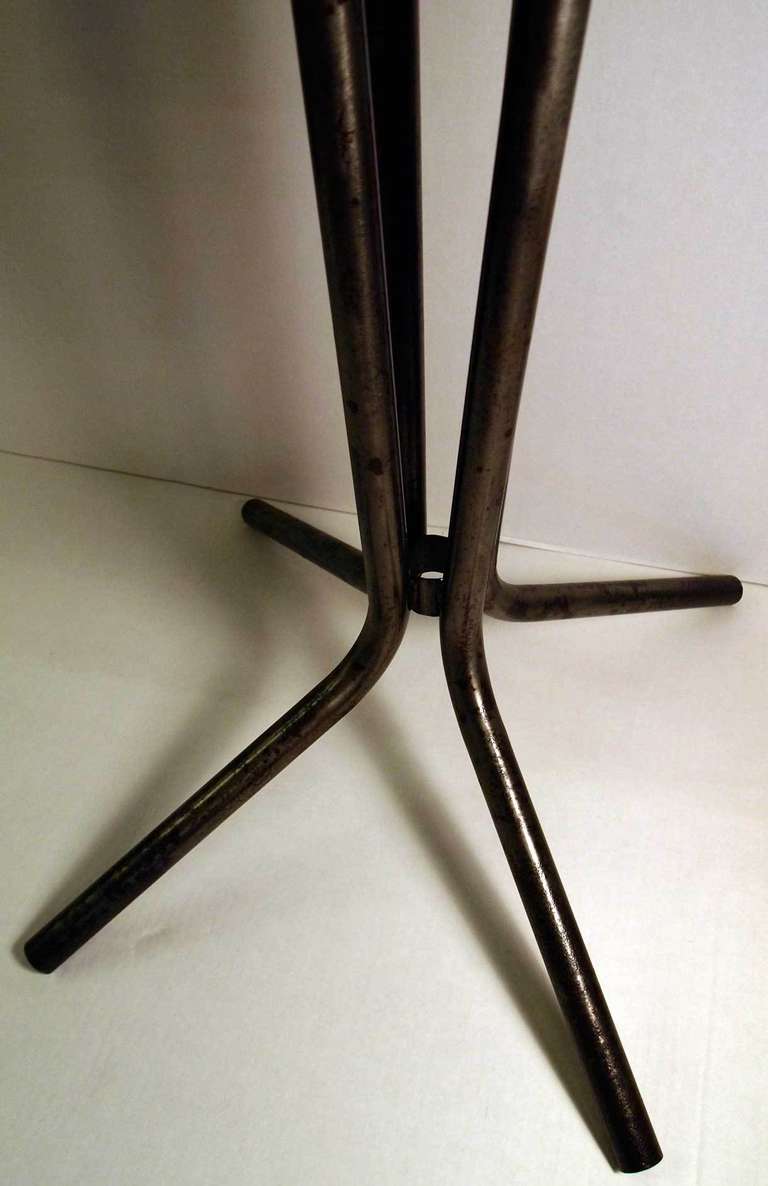 French Square Top Metal Bistro Table 3