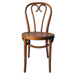 Set of 4 French Bentwood Bistro Chairs