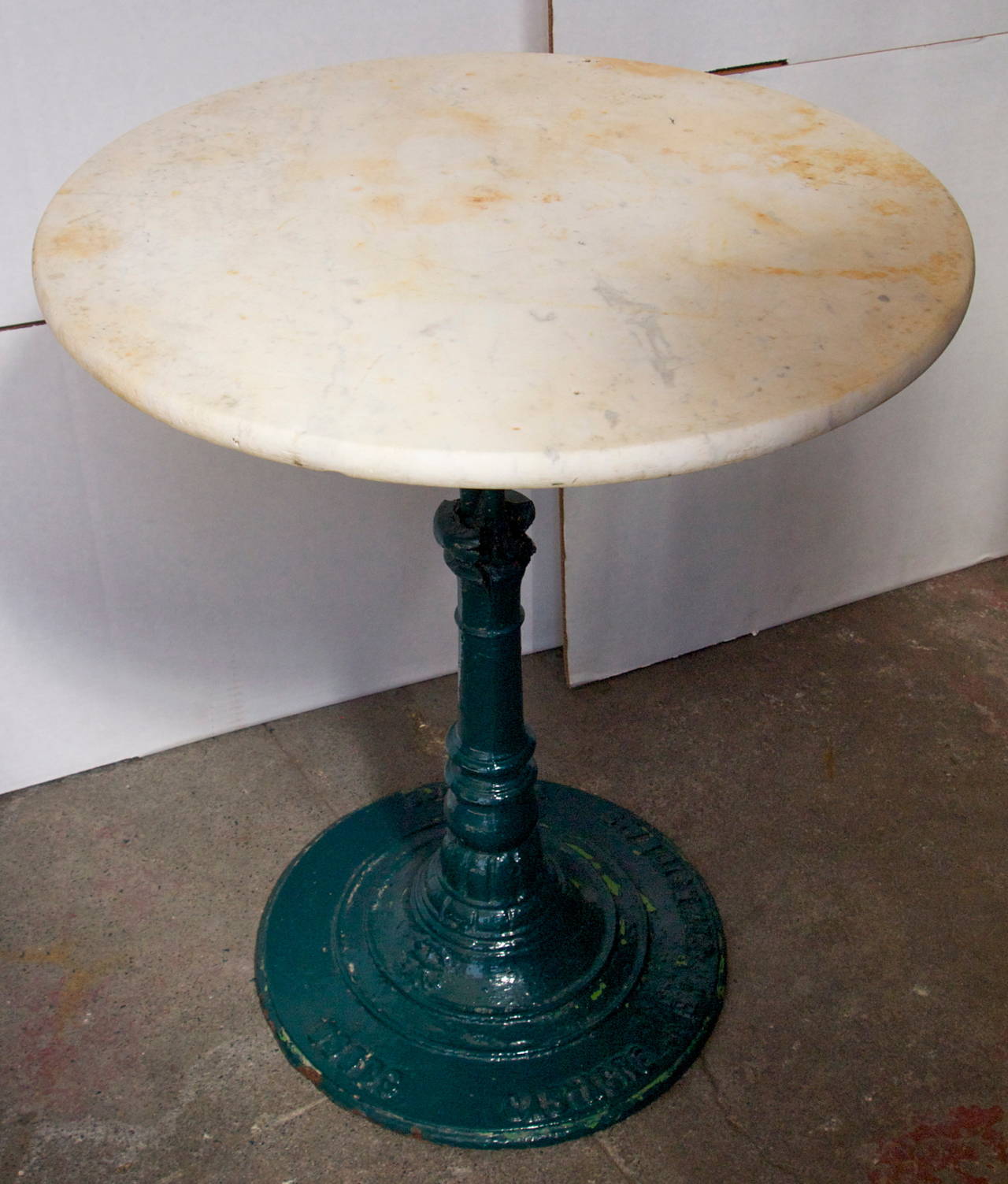 19th Century French Gueridon Bistro Table 5