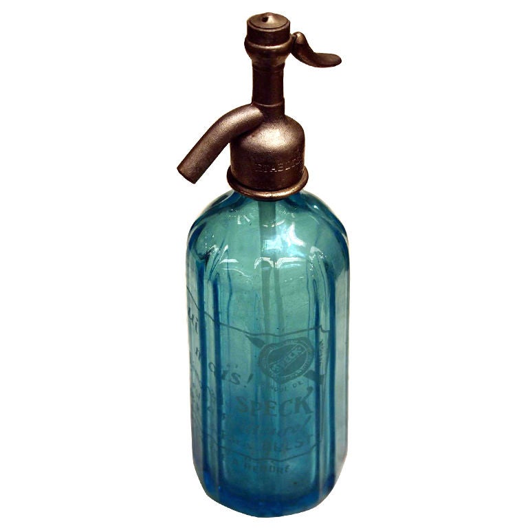 French Siphon Bottle at 1stdibs