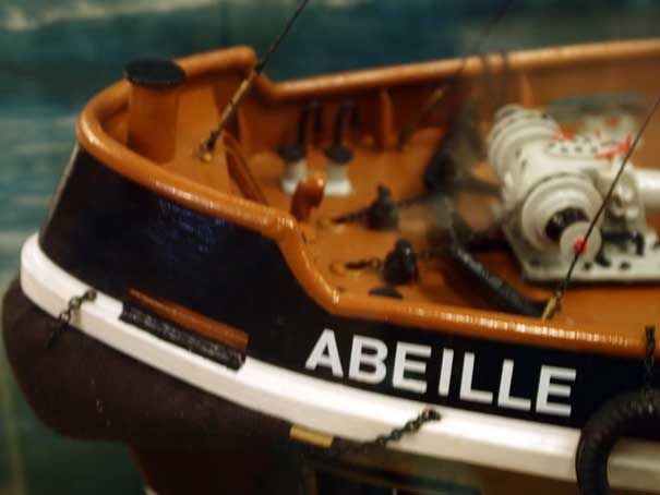 Danish Ship Model 'Abeille'