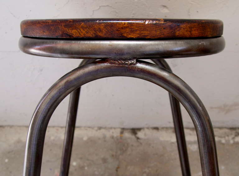 French Industrial Stool 2