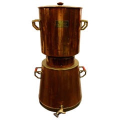 Antique French Copper Coffee Maker