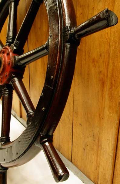 Oak Ship Wheel