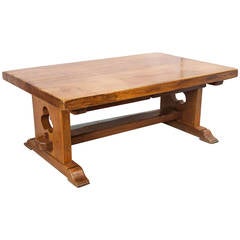 French Solid Walnut Refectory Table