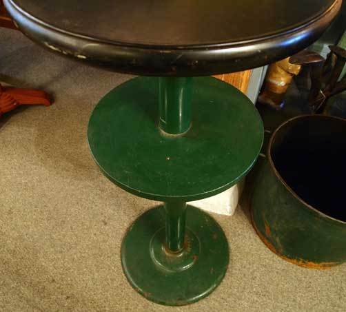 Bakelite Pub/Bistro Pedestal Table