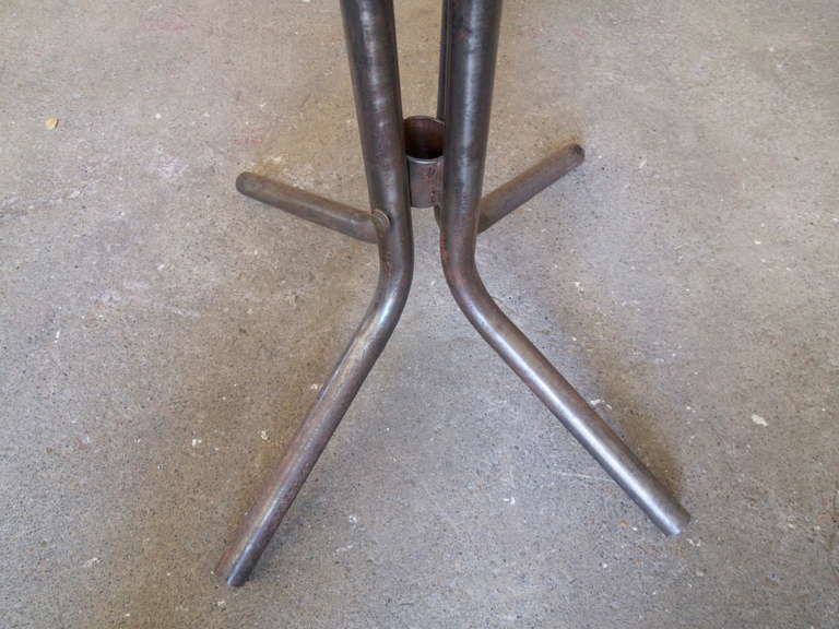 French Square Metal Bistro Table 3