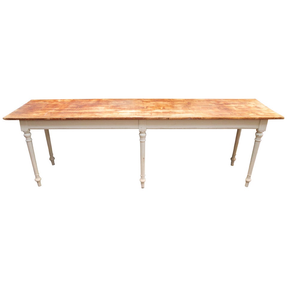 French Long Draper Table
