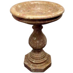 French Monumental Marble Font 2