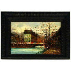 'Autumn - Paris' Oil painting by M.S.L. Calvan