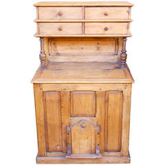 French Kitchen or Pantry, Coal and Wood Cabinet