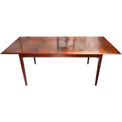 Midcentury Danish Rosewood Dining Table 12