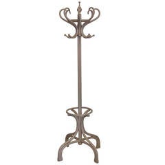 Vintage Bentwood Bistro Coat and Hat Stand