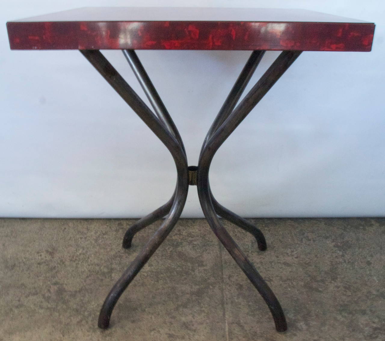 Mid-Century Modern Mid-Century Formica Top Table