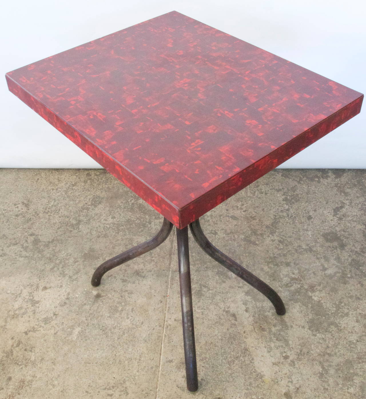 Mid-Century Formica Top Table 4