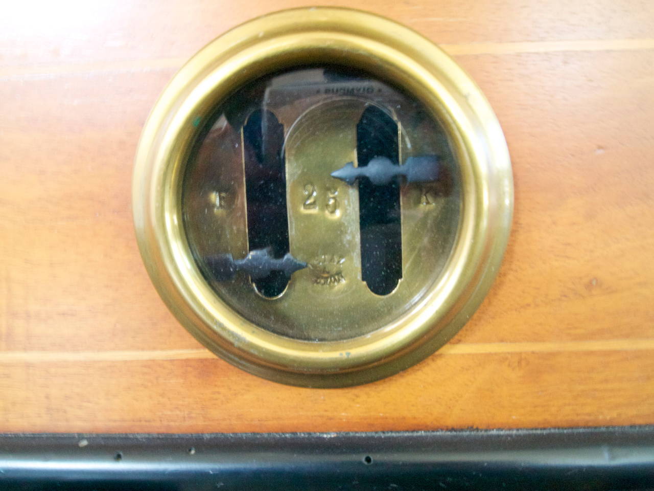 Brass 19th Century French Butcher Scale