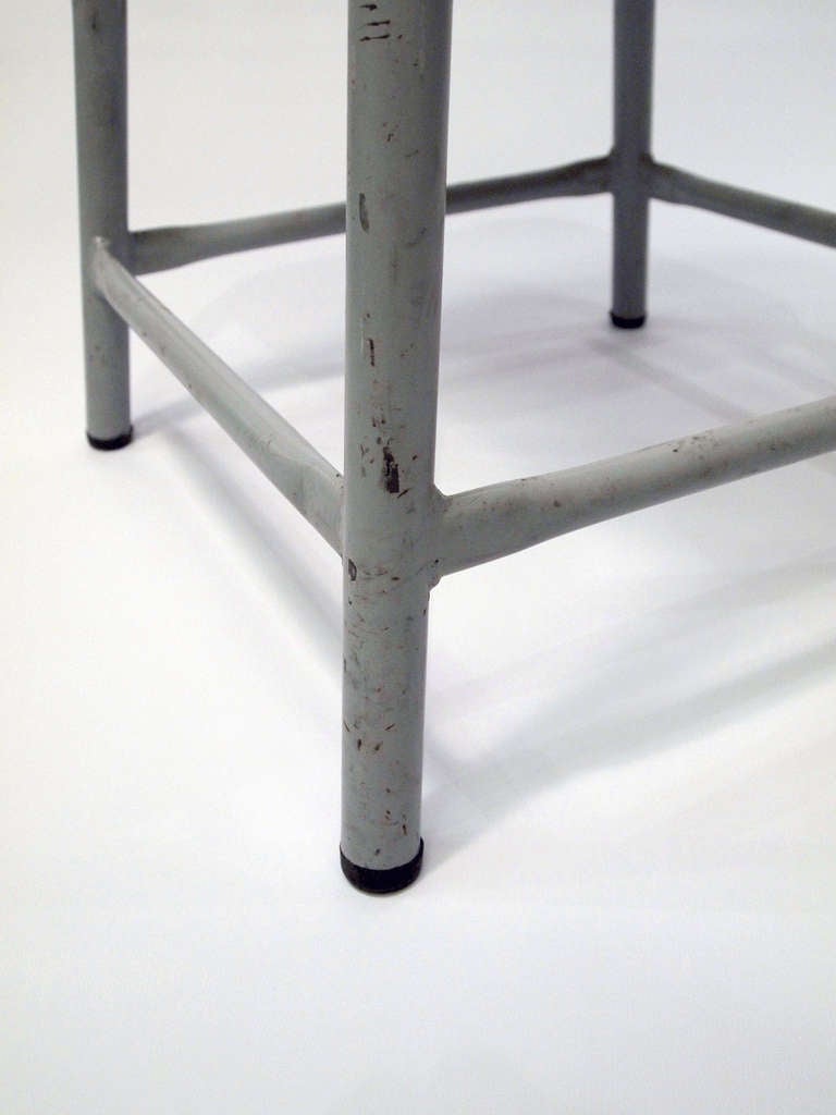 Set of 12 industrial stools from the French Air Force 3