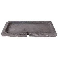 19th Century, French Slate Stone Sink