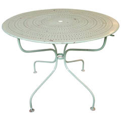 French Metal Garden Table