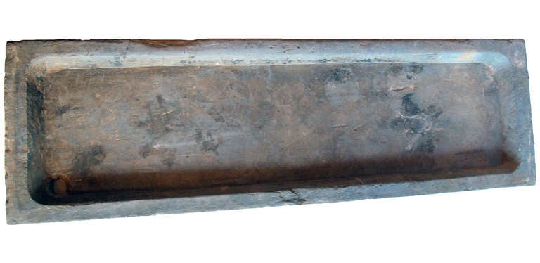 French 19th Century Slate Stone Sink 1