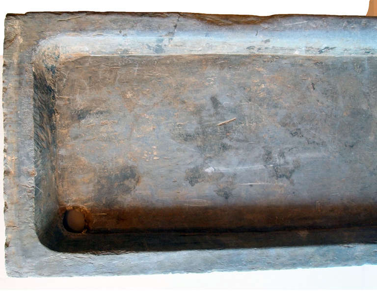 French 19th Century Slate Stone Sink 4
