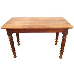 French Wood Bistro Table