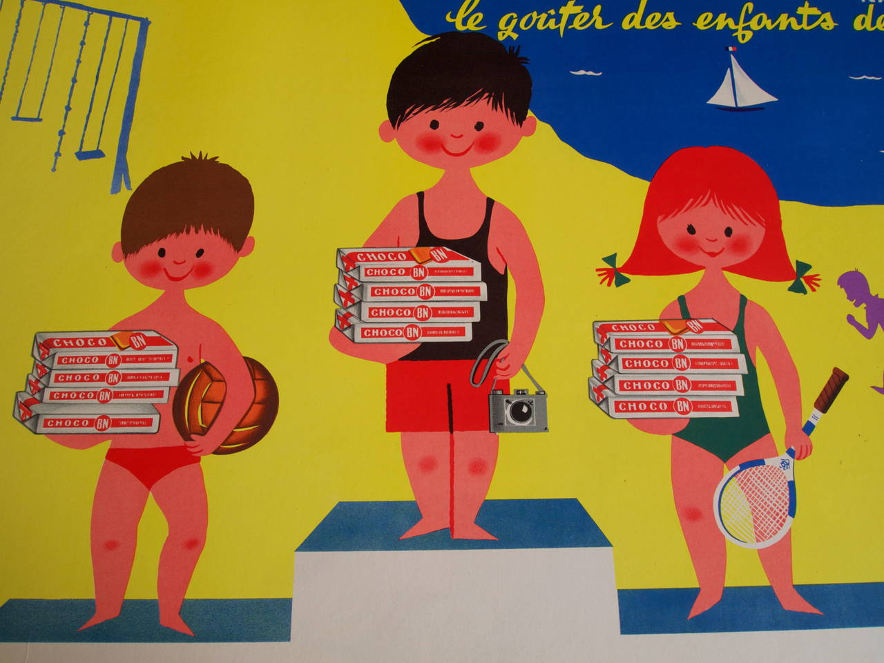 Original French Poster 'Choco Bin' 5