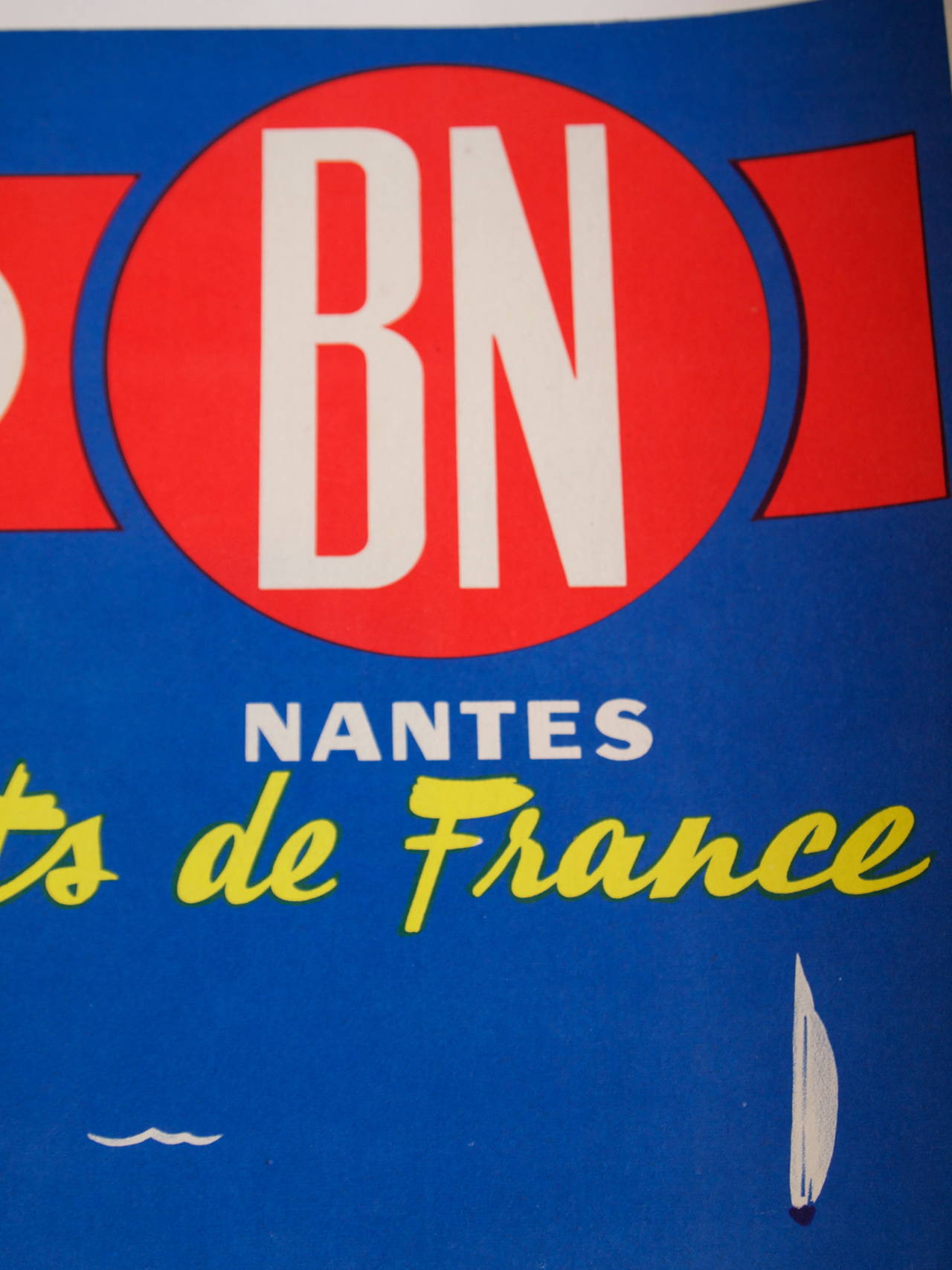 Original French Poster 'Choco Bin' In Good Condition In San Francisco, CA