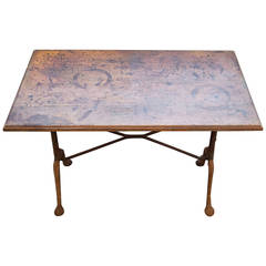 19th C. French Bistro Table