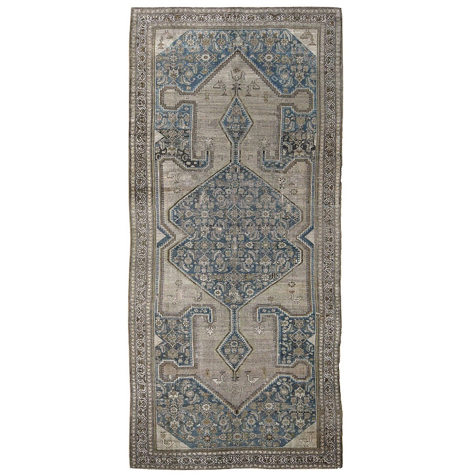 Antique Persian Malayer Rug For Sale