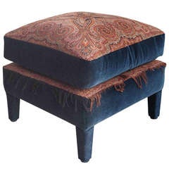 Easy Stool in Antique Paisley by HOWE®