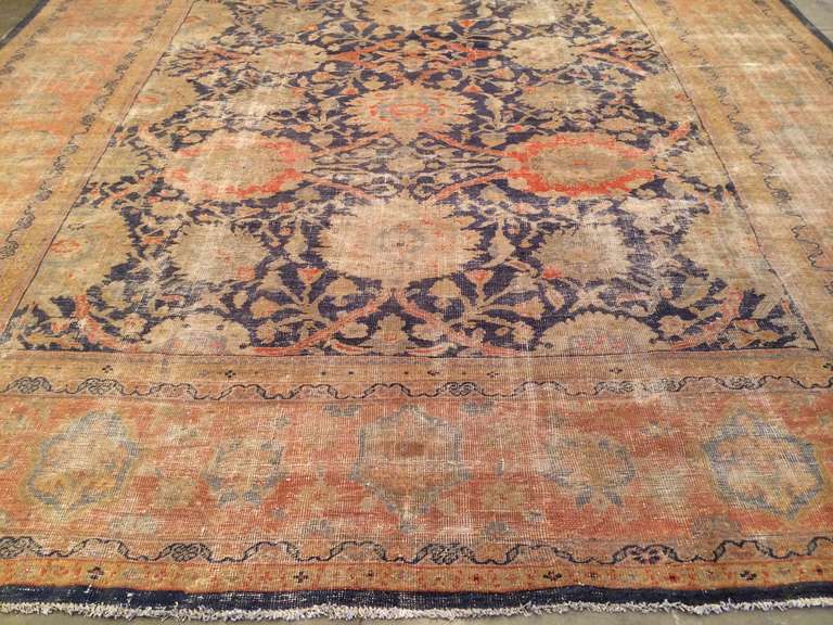 19th Century Antique Sultanabad Rug