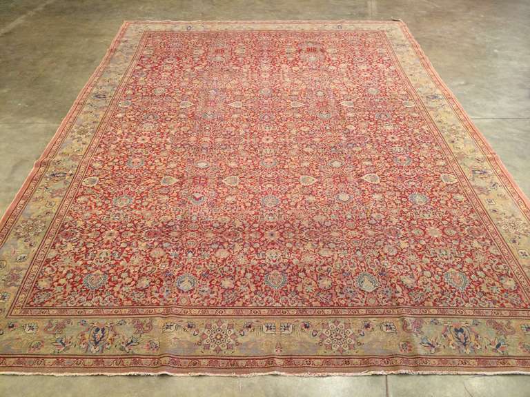Antique Hereke Turkish Rug