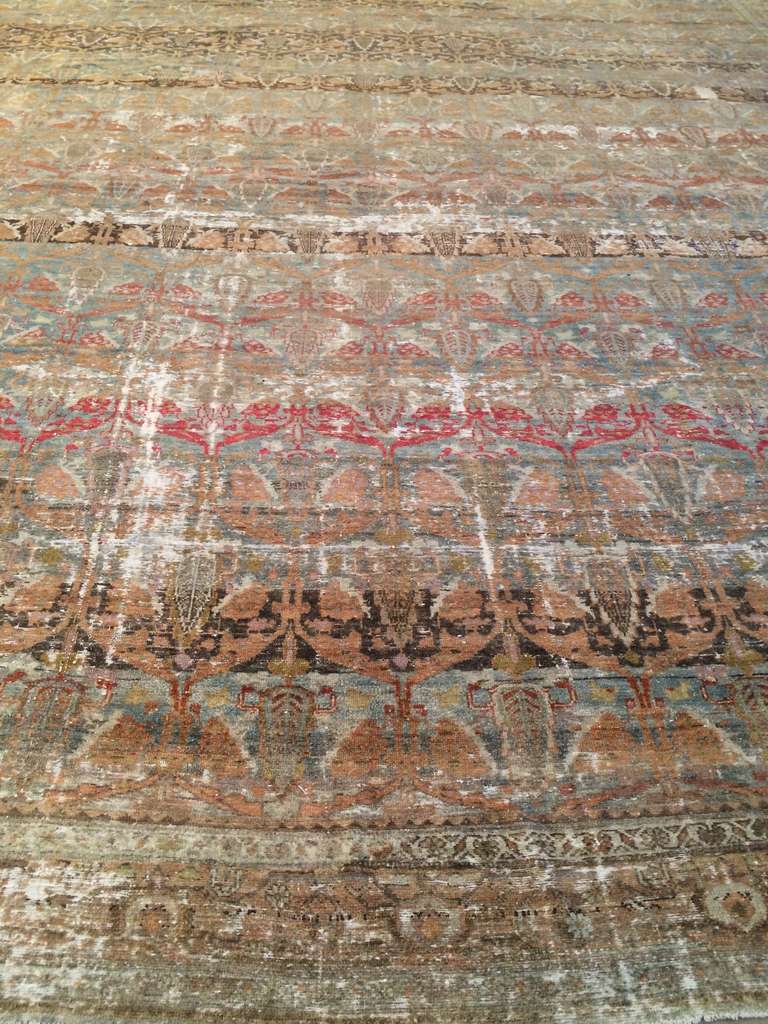 20th Century Antique Malayer Persian Rug For Sale