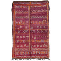 Vintage Moroccan Rug