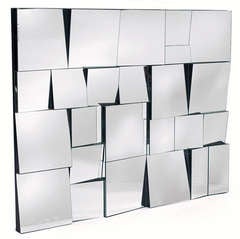 Cubist Slopes Wall Mirror by Neal Small