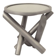 1/10 Custom Designed Round Table In Metal Tubing