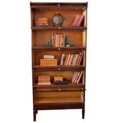 Antique 5 Sectional Piece Bookcase on Stand by "Macey"
